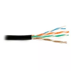 Cablu UTP de exterior Cat5e NETSET UTPw (cu gel, negru) [1m] - 1
