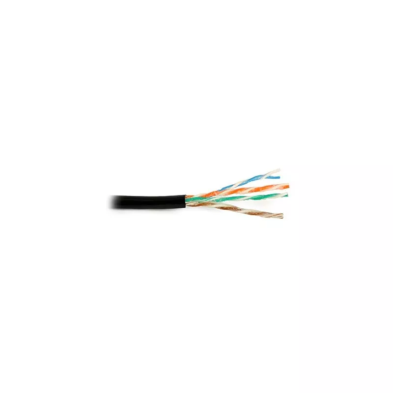 Cablu UTP de exterior Cat5e NETSET UTPw (cu gel, negru) [1m] - 1