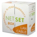 Cablu UTP Cat5e NETSET UTP PE (de exterior) [305m] NETSET - 1
