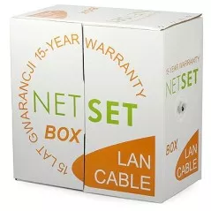 Cablu FTP Cat5e de exterior ecranat NETSET FTP 5e [305m] - 1