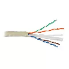 Cablu U/UTP Cat.6 NETSET 4x2xAWG24 cupru integral 250MHz PVC gri Eca 1m  - 1