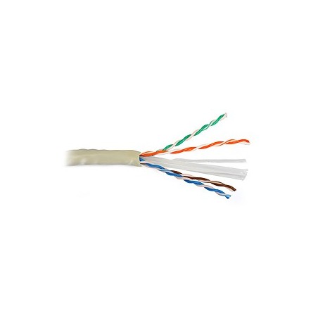 Cablu U/UTP Cat.6 NETSET 4x2xAWG23 cupru integral 250MHz PVC gri Eca 1m  NETSET - 1
