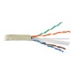 Cablu U/UTP Cat.6 NETSET 4x2xAWG23 cupru integral 250MHz PVC gri Eca 1m 