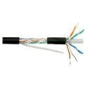 Rolă cablu U/UTP Cat.6 NETSET 4x2xAWG24 cupru integral 250MHz, negru de exterior 305m NETSET - 1 Rolă cablu U/UTP Cat.6 NETSET 4x2xAWG24 cupru integral 250MHz, negru de exterior 305m NETSET - 1
