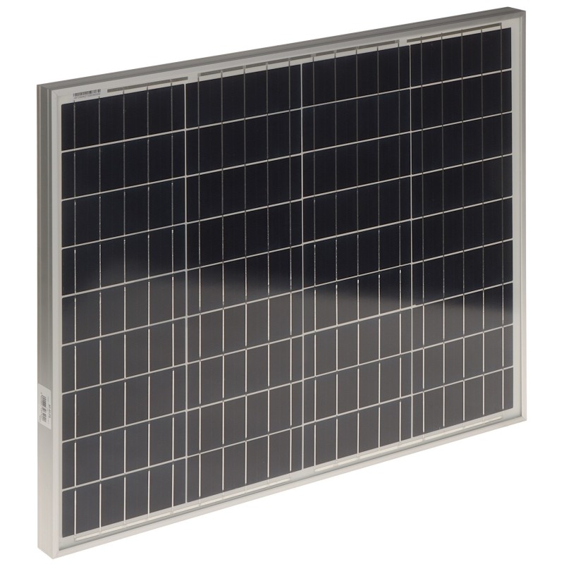 Panou fotovoltaic SP-50-PS policristalin 50W cu ramă aluminiu 670x540x30 mm - 1