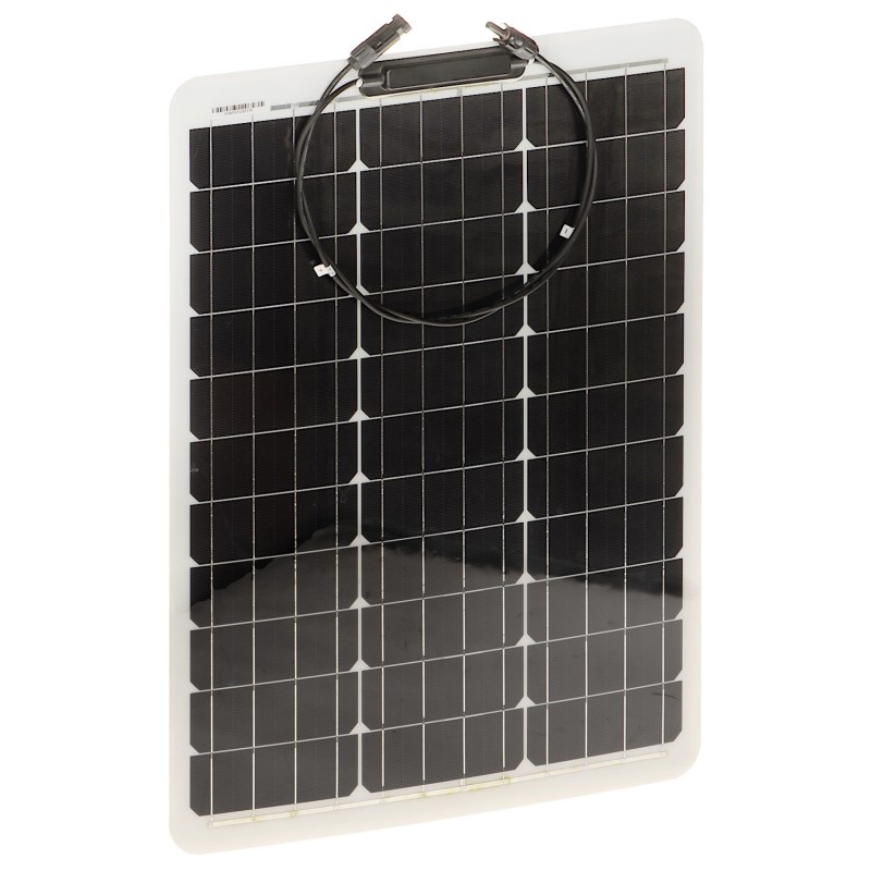 Panou fotovoltaic 50W monocristalin flexibil 670x515x15 mm SP-50-MF - 1