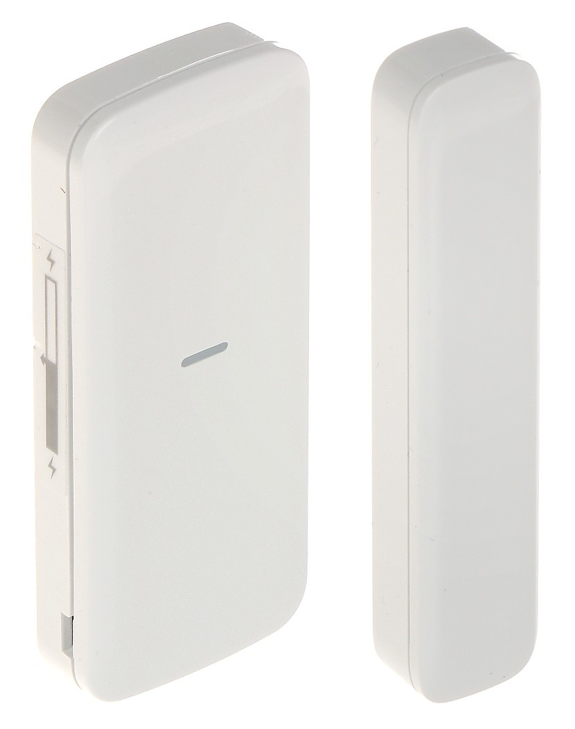 Contact magnetic wireless AXPRO Hikvision DS-PDMCS-EG2-WE, frecventa operare: 868 MHz, transmisie: Tri-X Wireless, criptare: AE