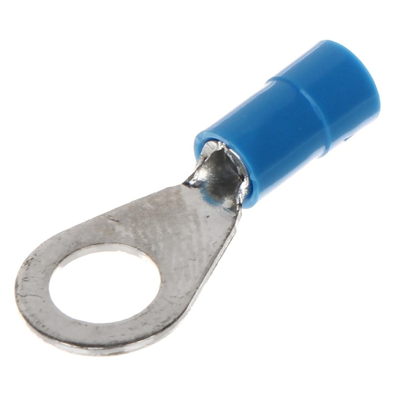 Papuc electric izolat albastru KSIO-1.5-2.5/M6 tip circular Ø 2.5mm set 100 buc