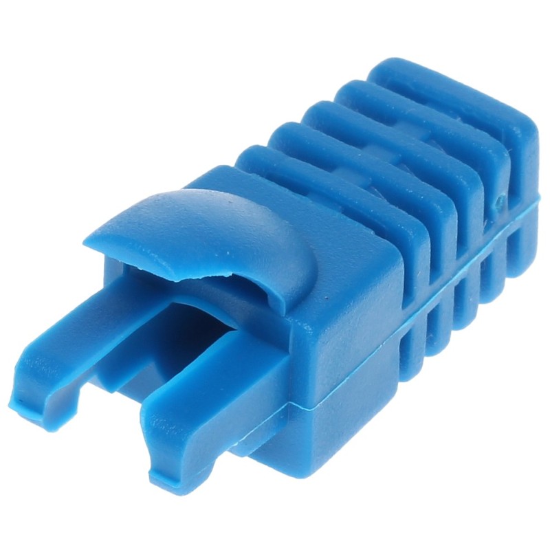 Protecție cablu mufă rețea RJ45 albastru INF