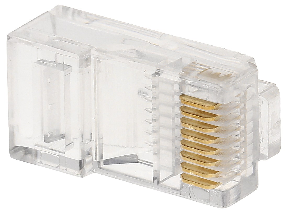 Mufă rețea UTP (pini cu 3 lamele) Cat.5 RJ45/C53(1000 buc)