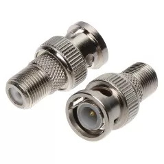 Adaptor cuplă BNC tată - F mamă (25 buc) - 1
