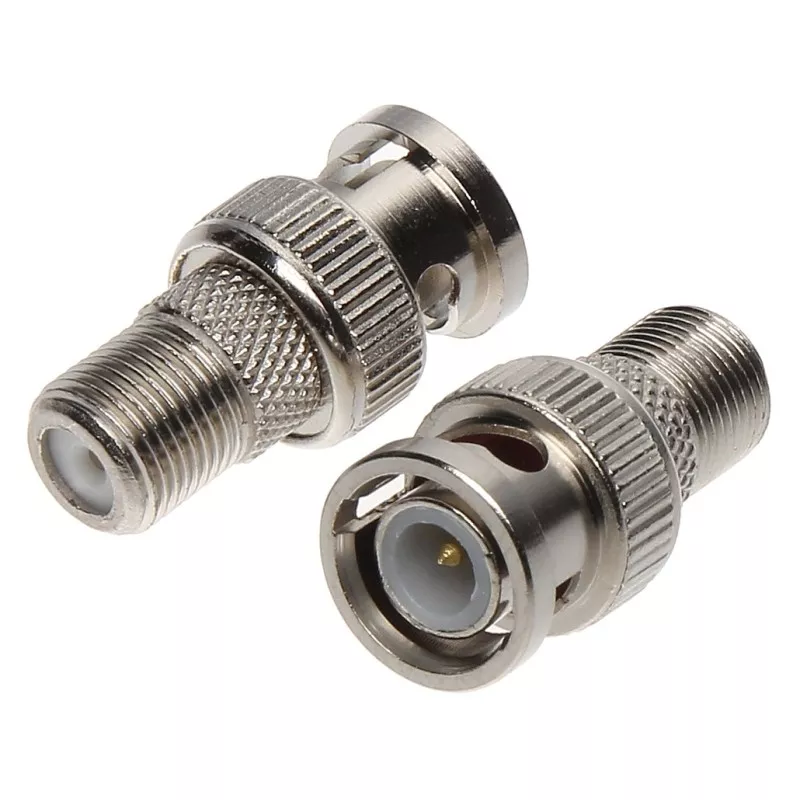 Adaptor cuplă BNC tată - F mamă (25 buc)