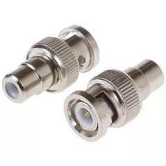 Adaptor cuplă BNC tată - RCA mamă (100 buc) - 1