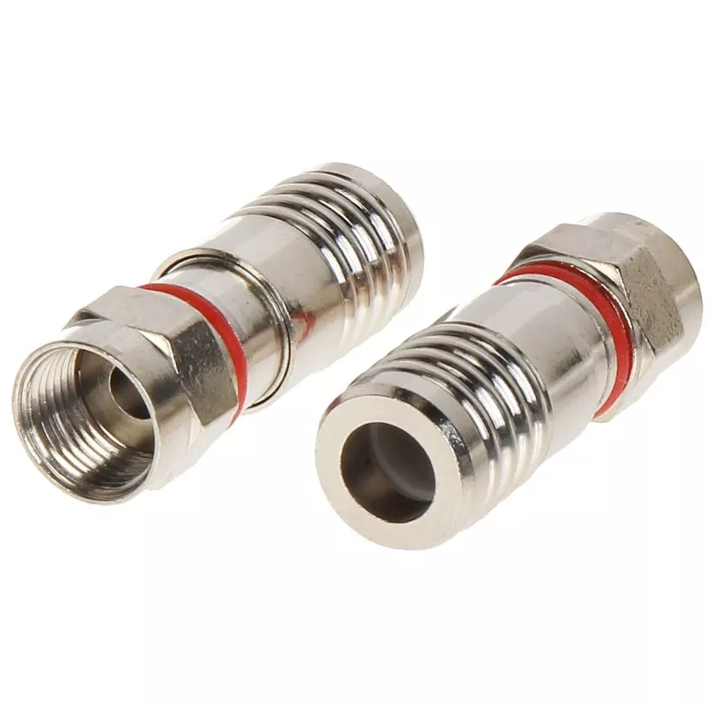 Set 10x mufa F compresie RG59 F/3773-MTC
