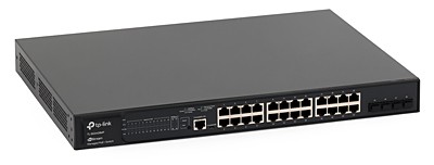 Switch 24 porturi gigabit TP-LINK TL-SG3428MP 24xGE 4xSFP management Omada SDN 384W