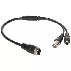 Cablu video auto M12 la BNC + alimentare 0.32 m AUTONE - 1
