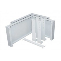 Bază cabinete Fibertechnic de exterior 800x600 cu două zone - 2