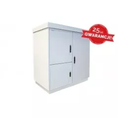 Cabinet rack de exterior 26U RACK 21-19" STZD 1467x1381x830mm izolat IP56 - 1
