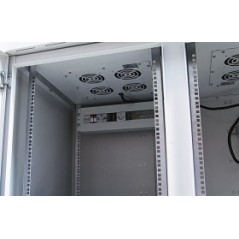 Cabinet rack de exterior 26U RACK 21-19" STZD 1467x1381x830mm izolat IP56 - 4
