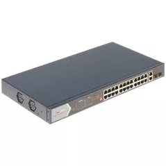 Switch cu 24 porturi PoE Hikvision DS-3E0528HP-E SFP - 1