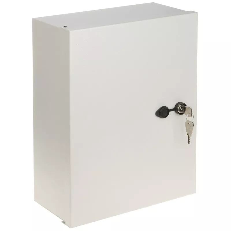 Carcasă metalică IP66 de exterior 410x310x145 mm antivandal IK10