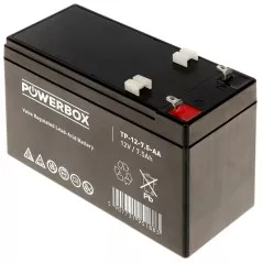 Acumulator 12V/7.5Ah AGM Powerbox T1 151x65x95mm