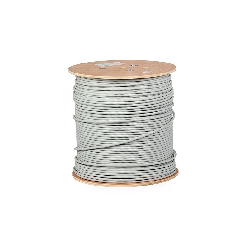 Cablu rețea U/FTP Cat.6A NETSET LSOH B2ca s1a,d1,a1 AWG23 tambur 500m