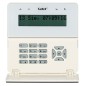 Tastatură de alarmă cu cititor RFID și ecran LCD INT-KLFR-W (alb) INTEGRA SATEL