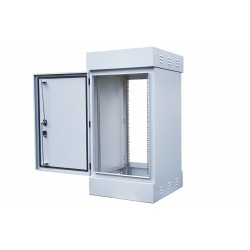 Cabinet RACK metalic de exterior 18U 1196/625/625 dual access IP44/p - 2