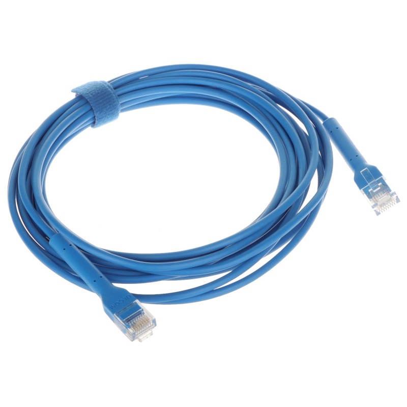 Patchcord UTP Cat6 albastru 5m Ubiquiti RJ-45 - Tată/Tată ultra subțire 3mm