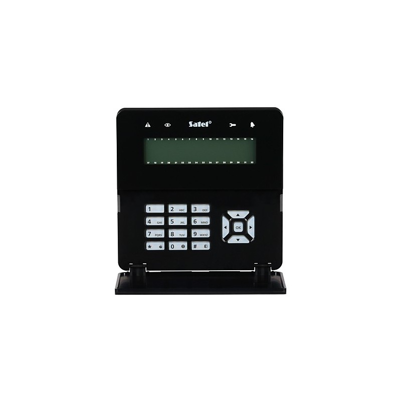Tastatură de alarmă cu cititor RFID și ecran LCD INT-KLFR-B (negru) INTEGRA SATEL - 1
