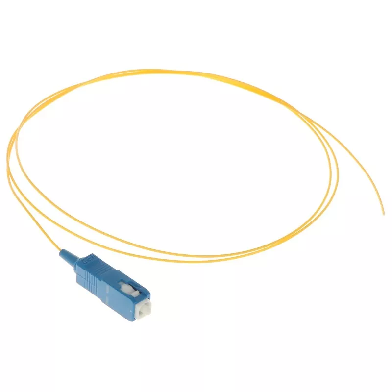Set 10 x pigtail optic SC/UPC singlemode G-652D 9/125 0.9mm 1m