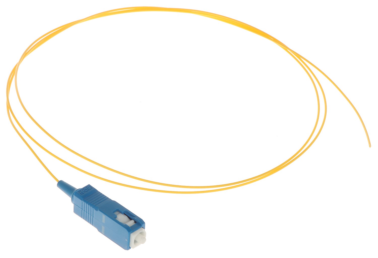 Set 10 x pigtail optic SC/UPC singlemode G-652D 9/125 0.9mm 1m