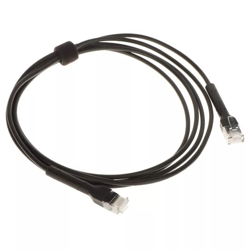 Patchcord UTP Cat6 negru 2m Ubiquiti RJ-45 - Tată/Tată ultra slim 3mm