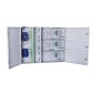 Cabinet optic FTTH multioperator Fibertechnic SZM-85/64/15 (128 abonați, 3 operatori)