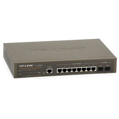 Switch TP-LINK TL-SG3210 (8 porturi gigabit + 2xSFP 1000Mbps, management)  - 1