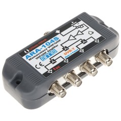 Amplificator CATV digital 4 ieșiri ARA-104S 8/12 dB AMS - 1