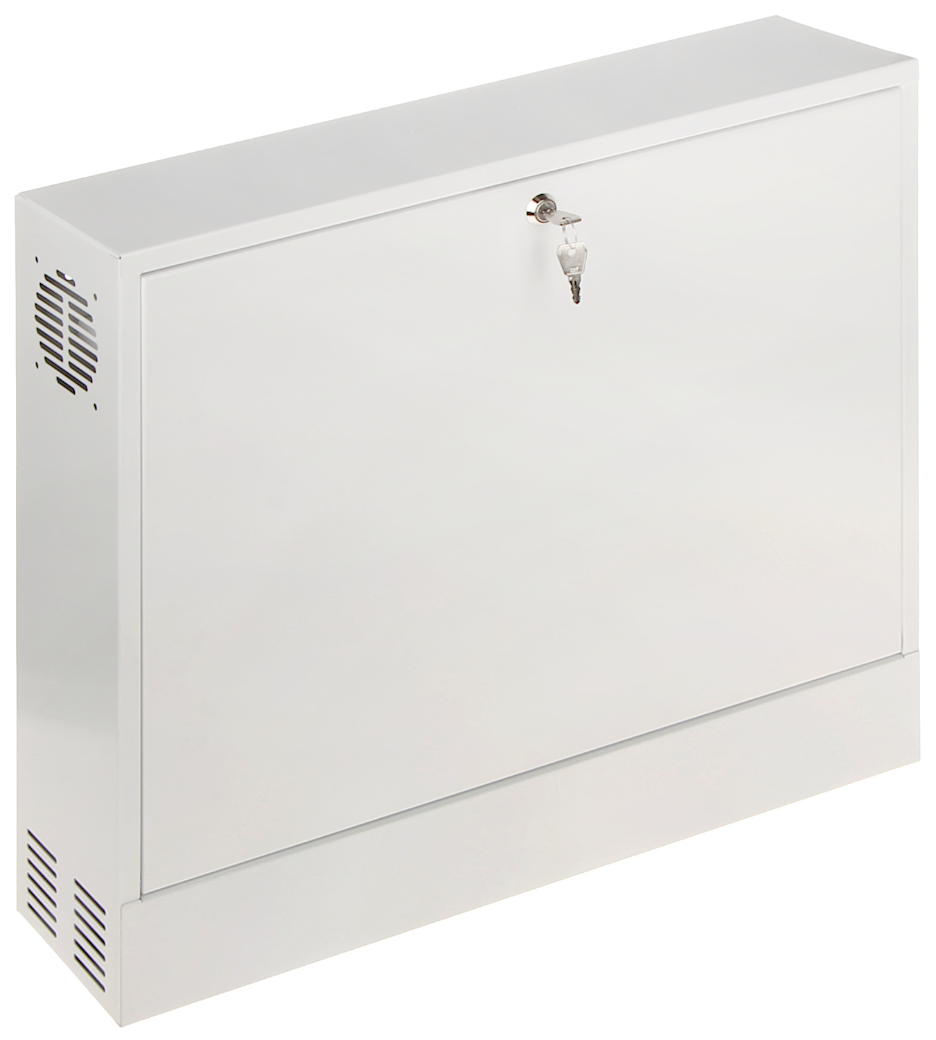 Rack slim 19 inchi 2U montaj pe perete 580x500x130 alb vertical CR19-2U-130-W
