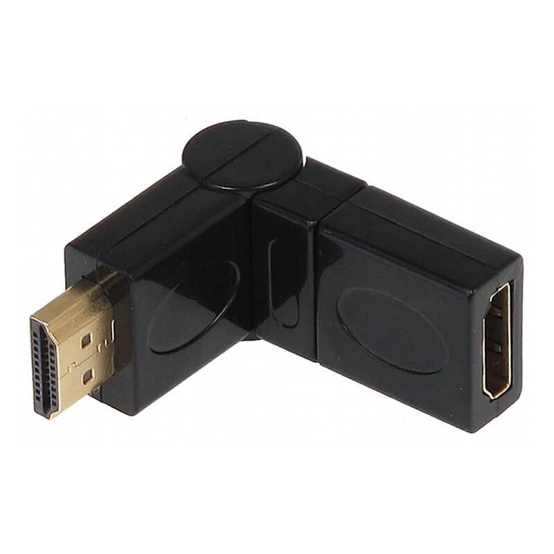 Cuplă HDMI mamă-tată reglabilă HDMI-KR - 1