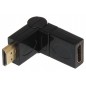 Cuplă HDMI mamă-tată reglabilă HDMI-KR