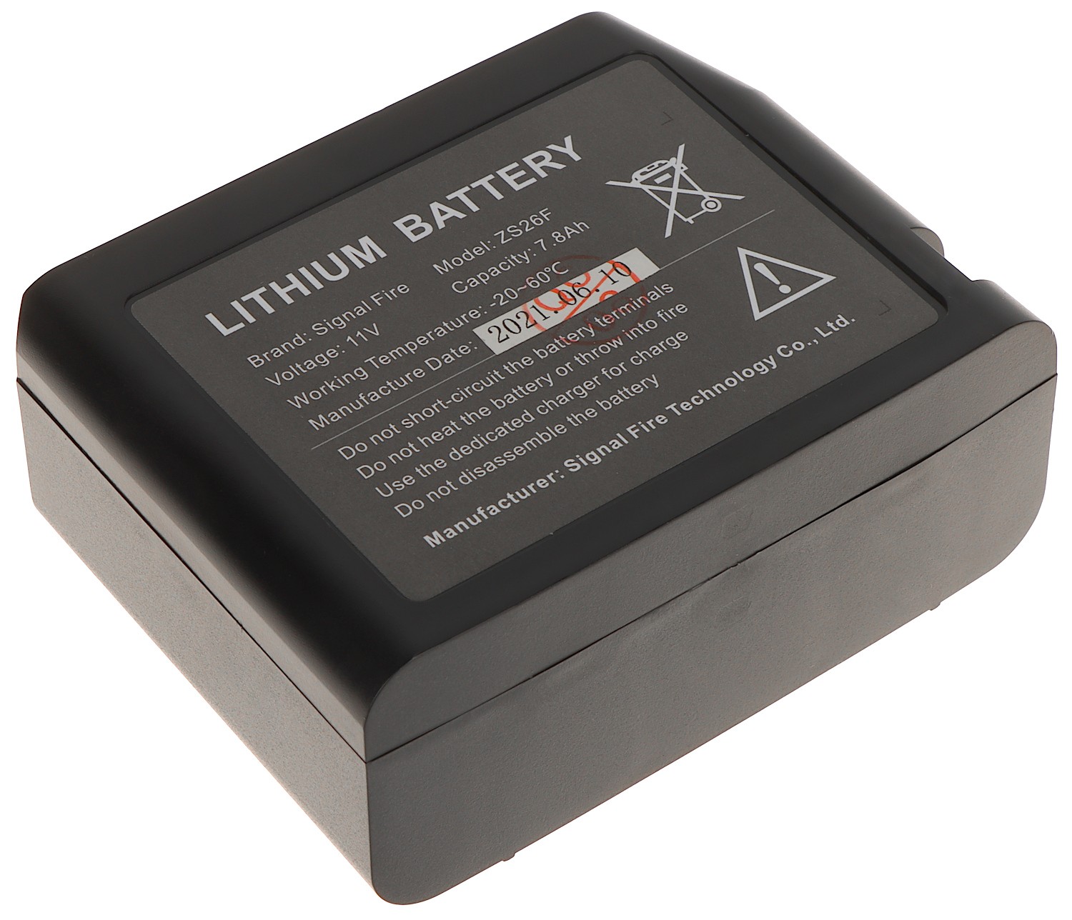 ACUMULATOR AI-9/BAT PENTRU APARATE DE SUDURĂ CU FIBRĂ OPTICĂ SIGNALFIRE 11 V 7.8 Ah Signal Fire