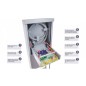 Cabinet stradal distribuție FTTH SSF-1400x460x210 de exterior 72 fibre