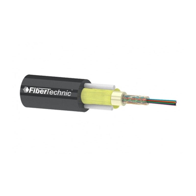 Fibră optică Fibertechnic 4 fibre SM Corning ADSS 1,2kN SPAN 80m - 3