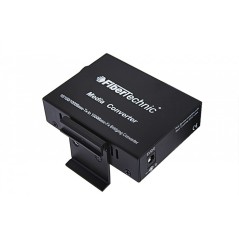 Media convertor SFP gigabit Fibertechnic cu montaj șină DIN - 2