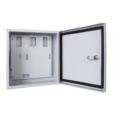 Cabinet metalic de exterior 288x303x114mm (spațiu cuple SC duplex, media convertor) - 5