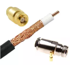 Cablu LMR400 2m SMARP tată N mamă (pentru LoRA Helium) - 1