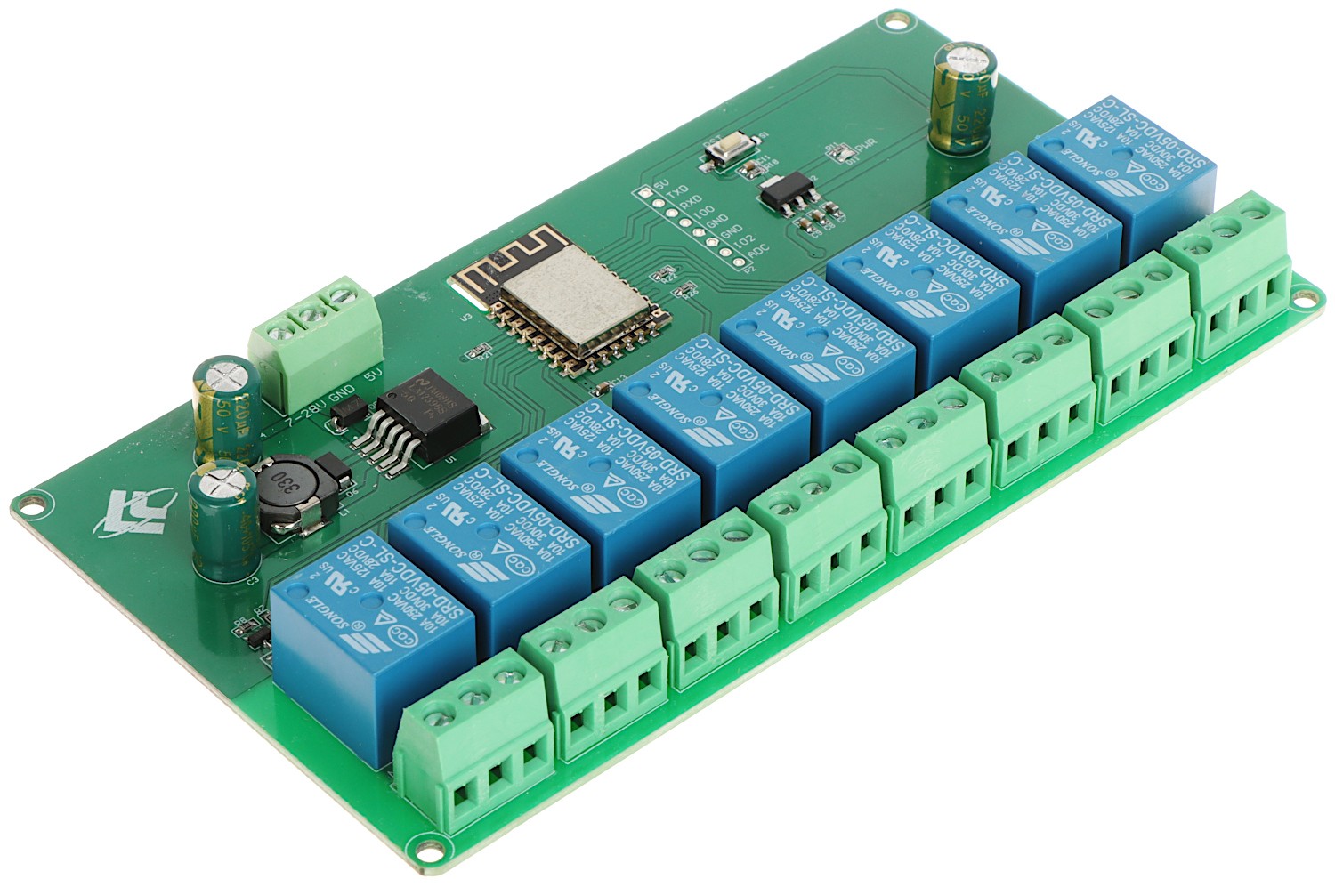 Modul 8 relee wireless ESP12-8R-D8 Wi-Fi (compatibil Arduino IDE)