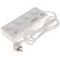 Priză inteligentă wireless (4 posturi) Tuya SL-PS26 Smart USB Wi-Fi, 1.5 m, albă