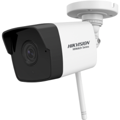 Camera supraveghere IP WiFi exterior Hikvision HiWatch HWI-B120H-D/W(D), 2 MP, IR 30 m, 2.8 mm, microfon - 1