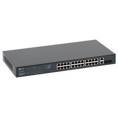 Switch PoE 24 porturi Gigabit TP-Link Easy Smart TL-SG1428PE 2x SFP/RJ45 250W - 1